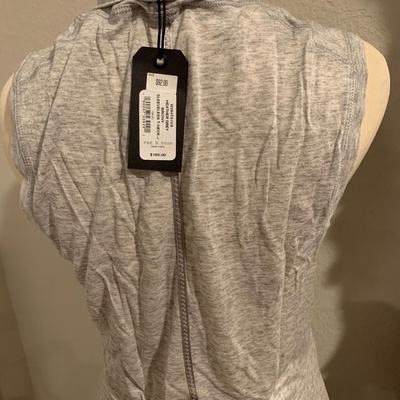 rag & bone Briony sleeveless turtleneck top L NWT - Picture 7 of 8